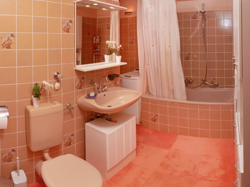 Badezimmer der Wohnung in Friedrichsdorf