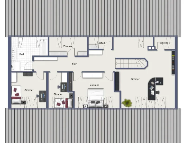 Stilvolle Maisonette-Wohnung mit exquisiter Ausstattung